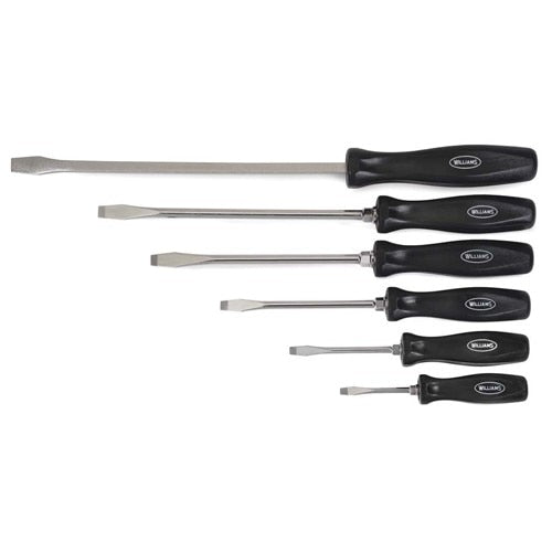 WILLIAMS COMFORT PRODUCTS Williams Comfort Products JHW100P-6SD Slotted Screwdriver Set