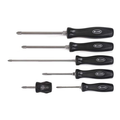WILLIAMS COMFORT PRODUCTS Williams Comfort Products JHW100P-6PD Phillips Screwdriver Set