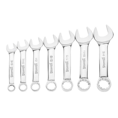WILLIAMS COMFORT PRODUCTS Williams Comfort Products 11030 Stubby Wrench Set 7 Pc