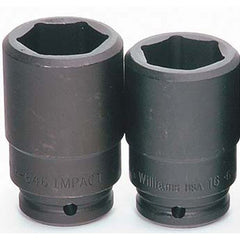 WILLIAMS COMFORT PRODUCTS Williams JHW16-644 Deep Impact Socket 3/4 Dr 1 3/8 in Sae