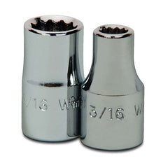 WILLIAMS COMFORT PRODUCTS Williams Comfort Products 30209 Standard Socket 12-pt 9/32 in