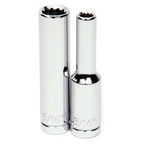 WILLIAMS COMFORT PRODUCTS Williams Comfort Products 30408 Deep Socket 12-pt 1/4 in