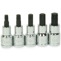WILLIAMS COMFORT PRODUCTS Williams Comfort Products 32908 Torx Bit Socket 5 Pc