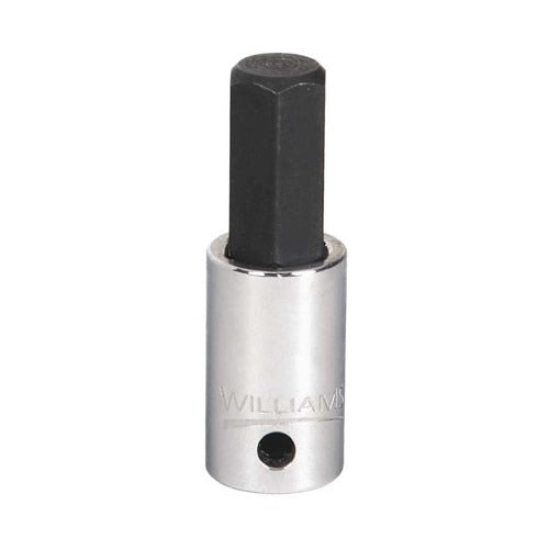 WILLIAMS COMFORT PRODUCTS Williams 35071-TH 4MM Hex Bit Socket 1/4 Inch Drive