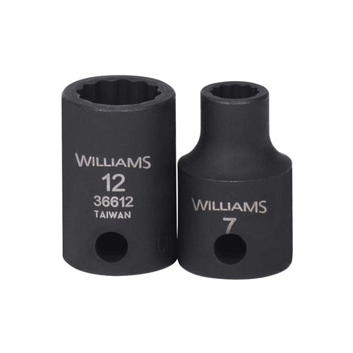 WILLIAMS COMFORT PRODUCTS Williams Comfort Products JHW36615 Shallow Impact Socket 15MM