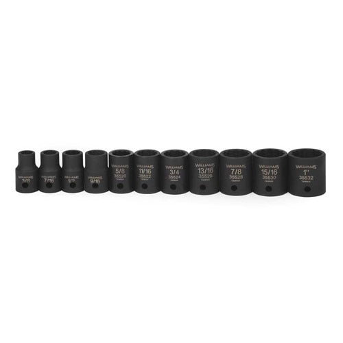 WILLIAMS COMFORT PRODUCTS Williams Comfort Products JHW37923 11 Pc Socket Set