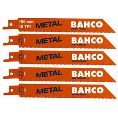 BAHCO Bahco BAH3940-150-18-ST-5P Sandflex Bimetal Saw Blade 5-pack