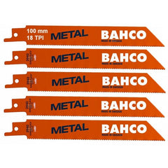 BAHCO Bahco BAH3940-100-18-ST-5P Sandflex Bimetal Saw Blade 5 Pack