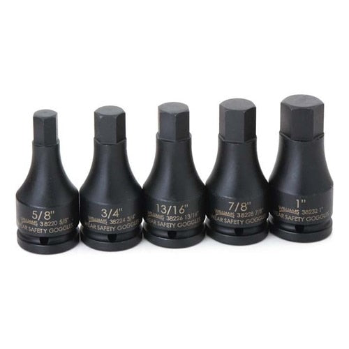 WILLIAMS COMFORT PRODUCTS Williams Comfort Products JHW38932 Impact Hex Socket Set
