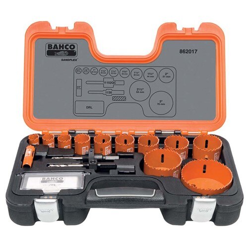 WILLIAMS COMFORT PRODUCTS Williams Comfort Products 862017 Holesaw Set 17 Piece