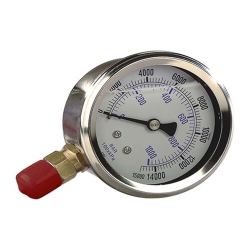 WILLIAMS COMFORT PRODUCTS Williams Comfort Products 8G04W Liquid Gauge 4 Inch Face