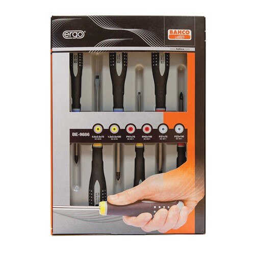 WILLIAMS COMFORT PRODUCTS Williams Comfort Products BE-9886 Screwdriver Set