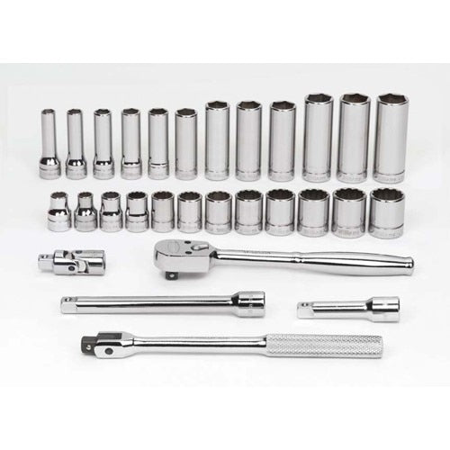 WILLIAMS COMFORT PRODUCTS Williams Comfort Products JHWMSB-29FTB 29-piece Metric Socket Set