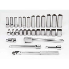 WILLIAMS COMFORT PRODUCTS Williams Comfort Products JHWMSB-29FTB 29-piece Metric Socket Set