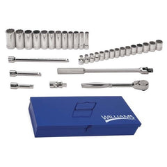 WILLIAMS COMFORT PRODUCTS Williams Comfort Products JHWMSS-33F 33pc Metric Socket Set