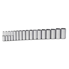 WILLIAMS COMFORT PRODUCTS Williams Comfort Products MSSD-17RC Metric Deep Socket Set