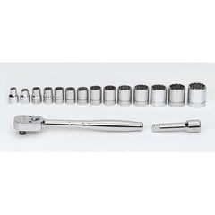 WILLIAMS COMFORT PRODUCTS Williams Comfort Products JHWMSB-16F 16pc Metric Socket Set