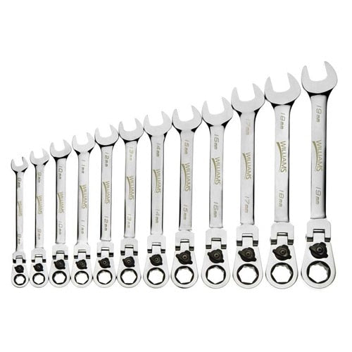 WILLIAMS COMFORT PRODUCTS Williams Comfort Products MWS-12RCF Wrench Set 12-piece