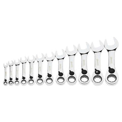 WILLIAMS COMFORT PRODUCTS Williams Comfort Products MWS-12RCS Stubby Ratcheting Wrench Set