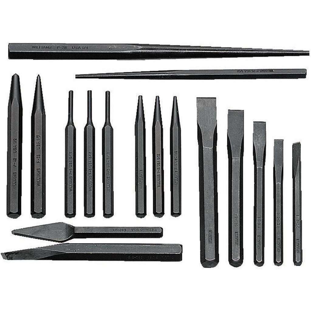 WILLIAMS COMFORT PRODUCTS Williams Comfort Products PC-17 Punch Chisel Set