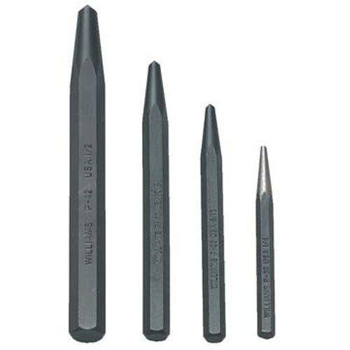 WILLIAMS COMFORT PRODUCTS Williams Comfort Products PS-4 Center Punch Set 4 Piece