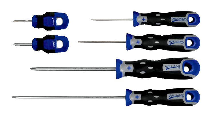 WILLIAMS COMFORT PRODUCTS Williams Comfort Products JHWSPRS-6P Phillips Screwdriver Set