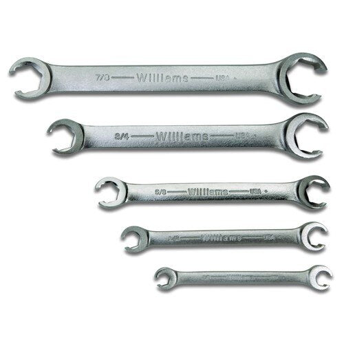WILLIAMS COMFORT PRODUCTS Williams Comfort Products WS-14 Flare Nut Wrench Set 5-piece