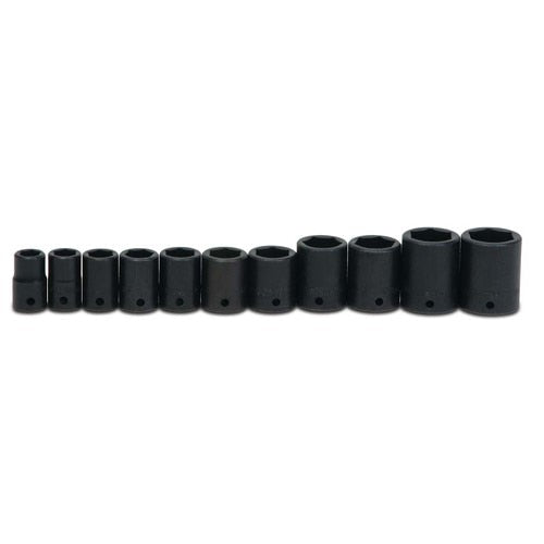 WILLIAMS COMFORT PRODUCTS Williams Comfort Products JHWWS-4-11RC 11pc 1/2in Drive Socket Set