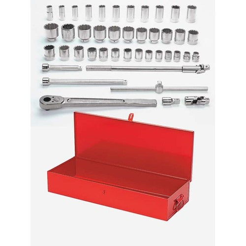 WILLIAMS COMFORT PRODUCTS Williams Comfort Products JHWWSH-43 43 Piece Socket Set Sae