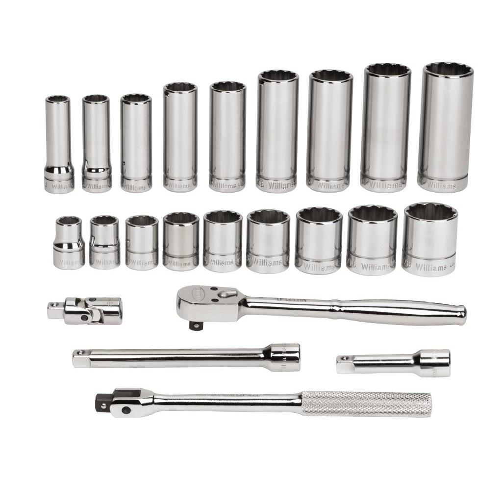 WILLIAMS COMFORT PRODUCTS Williams Comfort Products JHWWSB-23F Socket Tool Set 23pc
