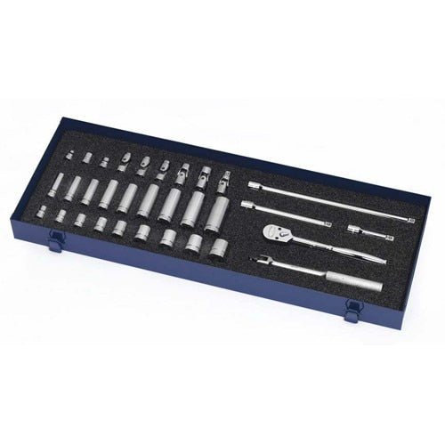 WILLIAMS COMFORT PRODUCTS Williams Comfort Products JHWWSB-32F 32-piece Sae Socket Set