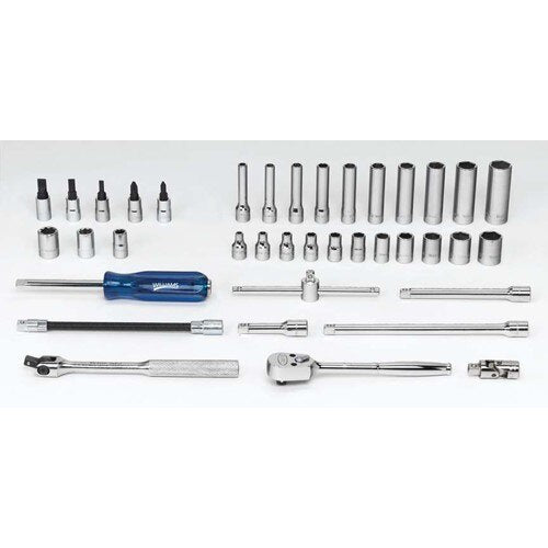 WILLIAMS COMFORT PRODUCTS Williams Comfort Products JHWWSM-38HF Socket Tool Set Sae
