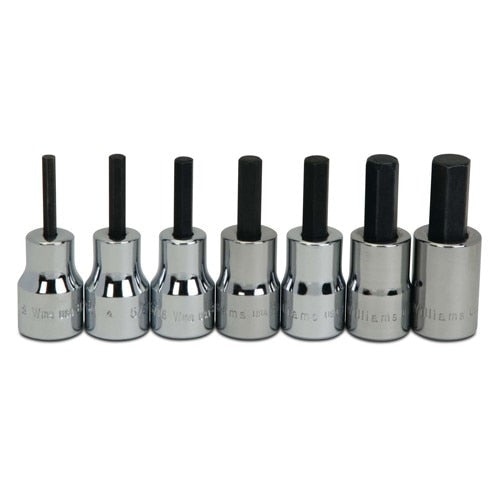 WILLIAMS COMFORT PRODUCTS Williams Comfort Products WSB-7A Hex Bit Socket Set