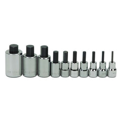 WILLIAMS COMFORT PRODUCTS Williams Comfort Products WSBS-10RC Hex Bit Socket Set 10 Pc