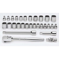 WILLIAMS COMFORT PRODUCTS Williams Comfort Products JHWWSMB-29F 29pc Sae Socket Set
