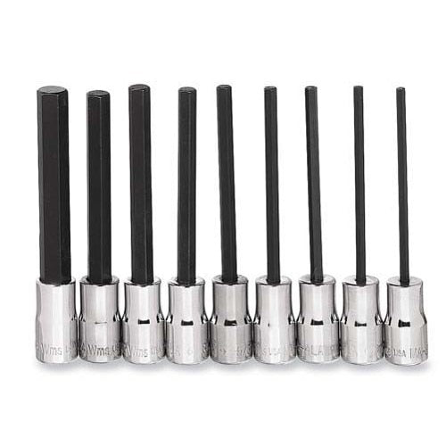 WILLIAMS COMFORT PRODUCTS Williams Comfort Products WSMS-9LRC Hex Bit Socket Set