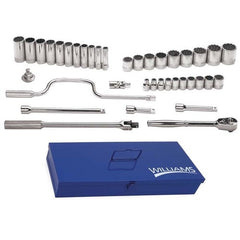 WILLIAMS COMFORT PRODUCTS Williams Comfort Products JHWWSS-38F 38-pc Socket Set Sae