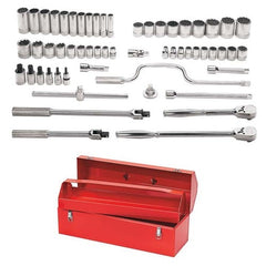 WILLIAMS COMFORT PRODUCTS Williams Comfort Products JHWWSS-57F 57pc Sae Socket Set
