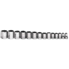 WILLIAMS COMFORT PRODUCTS Williams JHWWSS-814RC 14 Piece 1/2 in Drive 8 Point Socket Set