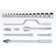 WILLIAMS COMFORT PRODUCTS Williams Comfort Products JHWWSS-22FTB 22-piece Sae Socket Set