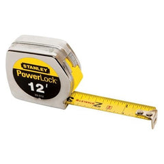 STANLEY Stanley 33-312 Power Lock Tape Measure 12 Ft Metal Case