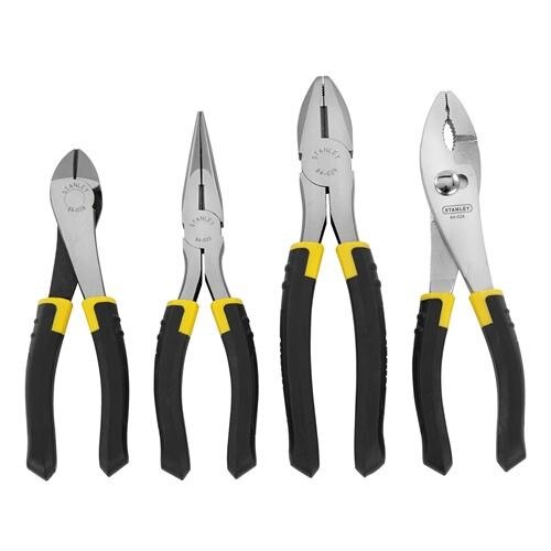 STANLEY Stanley 84-058 Bi-material Plier Set 4 Piece
