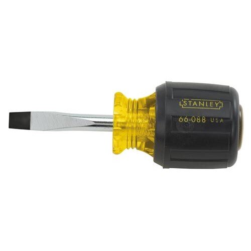 STANLEY Stanley 66-088 Slotted Stubby Screwdriver 1.5 in