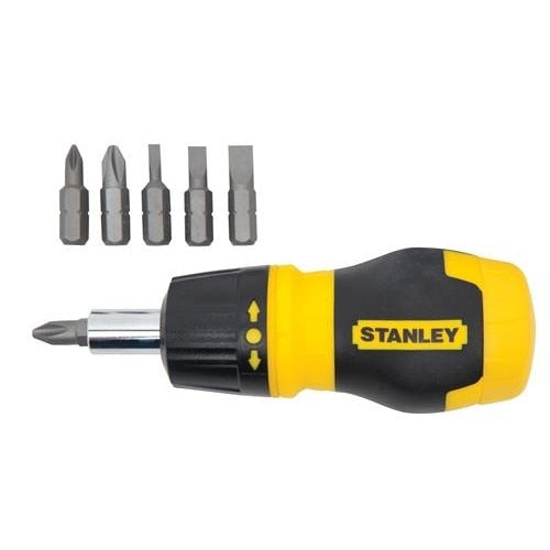 STANLEY Stanley 66-358 Stubby Ratcheting Screwdriver