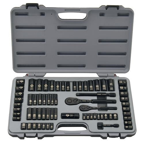 STANLEY Stanley 92-824 69-piece Socket Set 1/4 3/8 Inch Drive