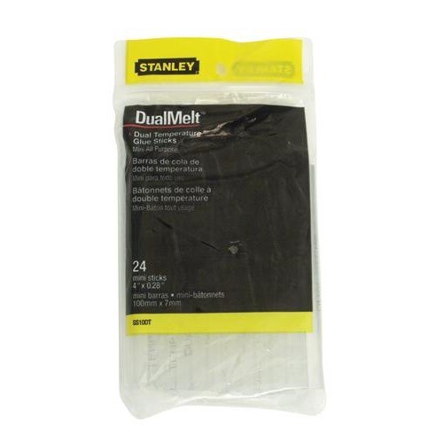 STANLEY Stanley GS10DT Dualmelt Mini Glue Sticks 4 in 24 Pack