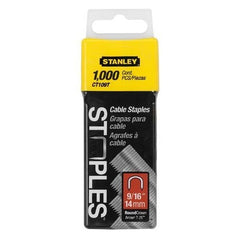 STANLEY Stanley CT109T Round Crown Cable Staples 9/16in 1000pk