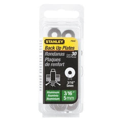 STANLEY Stanley PBA6 Aluminum Rivet Backup Plates 3/16 in 30 Pack