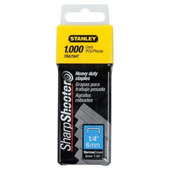 STANLEY Stanley TRA704T Narrow Crown Staples 1/4 in 1000 Pack