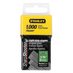 STANLEY Stanley TRA205T Narrow Crown Staples 5/16 in 1000 Pack